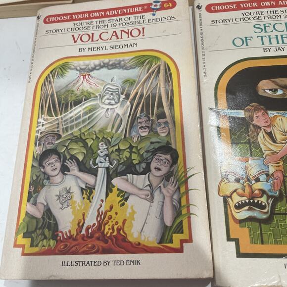 Lot Of 7 Choose Your Own Adventure S. by Various Authors From The 1980s - Picture 2 of 9